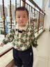 赢一贝（Yingyibei）宝宝套装春秋新款儿童上衣裤子春季洋气男童春装帅气小童潮两件套   蓝色 90 实拍图