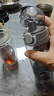希乐（cille）塑料水杯tritan男女学生大容量便携户外运动健身随手杯子灰600ml 实拍图