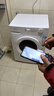 美的（Midea）滚筒洗衣机全自动 带烘干洗烘一体 10公斤家用超薄 双重除菌 MD100V11FPRO 以旧换新 国家补贴 实拍图