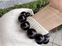 紫辰檀《千年树龄老料》满金星印度小叶紫檀手串文玩佛珠子男女款满天星 满金星紫檀手串20mm12颗葫芦款 实拍图