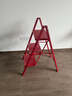 肯泰梯子家用乔迁之喜折叠人字梯加厚钢管铁梯加宽踏板新家步梯F3-HS3 实拍图