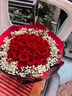 幽客玉品鲜花速递红玫瑰花束表白送女友老婆生日礼物全国同城配送 33朵红玫瑰花束—女王款 实拍图