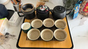 京东京造茶具整套 套装功夫茶盘茶台茶壶【黑陶小雅】 12件套家用茶具 实拍图