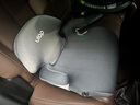 优乐博（ULOP）德国儿童安全座椅增高垫3-12岁大童车载小孩汽车用便携式安全椅 芬兰灰【头枕款+isofix硬接口】 实拍图