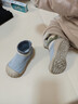 爱宝适宝宝地板袜春秋婴儿袜学步鞋儿童隔凉步前鞋早教袜蓝12.5cmT146 实拍图