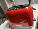 膳魔师（THERMOS）面包机全自动一体机烤吐司机多士炉家用小型多功能烤面包片机早餐机三明治机不锈钢烘焙6档 【一键解冻】中国红 实拍图
