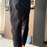 鸿星尔克运动裤男春夏季新款户外休闲梭织束口长裤九分裤直筒裤子卫裤男裤 【加绒针织束脚款】正黑-1026 3XL 实拍图