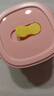babycare婴儿辅食盒玻璃宝宝辅食保鲜工具便携防漏可蒸煮冷冻储存-粉220ml 实拍图