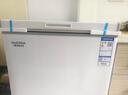 澳柯玛（AUCMA）100升单温冷柜家用减霜小冰柜冷藏柜冷冻柜小型冷柜卧式顶开门冰箱一级能效 BC/BD-100H 以旧换新 实拍图