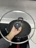 炊大皇炒锅不粘锅少油烟平底锅多用煎炒锅电磁炉通用健康 34cm 实拍图
