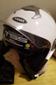 野马（YEMA）3c认证623S电动车头盔男摩托车安全帽女冬季双镜片半盔 四季通用 均码 白色配透明镜片 实拍图