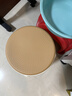 华恺之星 加厚塑料凳家用休闲餐椅浴室矮凳小板凳换鞋凳 小圆凳  咖色 实拍图