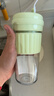 九阳（Joyoung）【生日礼物】榨汁杯 家用小型便携榨汁机 水果果蔬果汁机 辅食机搅拌杯多功能自动清洗LJ325绿  实拍图
