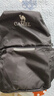 骆驼（CAMEL）轻便双肩背包男纯色折叠包户外休闲旅行登山包女 133DB02006 黑色 实拍图