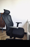 黑白调P1二代 人体工学椅电脑电竞椅子人工力学座椅办公椅 双背3D头枕 实拍图