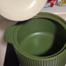 京东京造 砂锅煲汤锅 砂锅家用炖汤锅燃气灶明火通用绿墩墩3.8L 实拍图