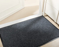 京东京造条纹入户地垫 进门玄关门口除尘刮泥防滑吸水地垫脚垫地毯60x90cm 实拍图