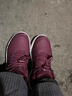 足力健冬季棉鞋加绒加厚中老年户外防滑保暖鞋25932018J 酒红-女 37  实拍图