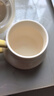 手绘卡通小鸭子马克杯釉下彩加盖可爱水杯咖啡杯家用陶瓷杯早餐杯 黄色 1个 400ml 实拍图