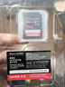 闪迪（SanDisk）256GB SD内存卡 4K V30 U3 C10 相机存储卡 读速200MB/s 写速140MB/s 微单/单反相机内存卡 实拍图