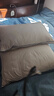 京东京造五星级酒店羽绒枕头 优质白鹅绒蓬松柔软成人男女枕芯 单只高枕 实拍图