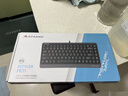 双飞燕（A4TECH）FK11 飞时代有线小键盘 薄膜办公打字用键盘笔记本外接台式电脑 86键便携USB接口 遂空灰 实拍图