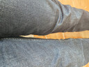 皮尔卡丹（pierre cardin）牛仔裤男直筒休闲商务弹力长裤子水洗潮流22159蓝黑 31 实拍图