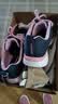 斯凯奇（Skechers）鞋运动鞋女款透气跑步鞋妈妈鞋健步鞋轻便慢跑鞋子春夏季 12615-NVPK  海军蓝色/粉红色 38 实拍图