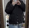 优衣库女装PUFFTECH空气棉服休闲茄克/时尚款外套469864 09 黑色 XL /165/92A 实拍图