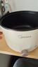 美的（Midea）电煮锅 泡面火锅宿舍小电锅 电蒸锅 多功能家用电热锅 2.6L蒸煮一体 小型2-3人用 配带蒸笼XZE2076 实拍图