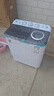 小鸭洗衣机半自动双桶双缸家用大容量小型租房宿舍波轮脱水甩干两用双杠省电老式强动力易操作以旧换新 8.5公斤 双缸 洗5.5+脱3.0 强劲电机全国联保 实拍图
