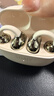 索爱（soaiy）GK55 蓝牙耳机耳夹式开放式真无线不入耳运动跑步降噪耳夹式适用华为荣耀小米 金纱白 实拍图