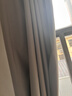 京东京造黑胶浅灰窗帘 99%全遮光窗帘布飘窗卧室遮阳帘挂钩式 宽1.5*高2米 实拍图