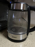 美的（Midea）电水壶热水壶家用高硼硅玻璃1.7L大容量1800W透明暖水壶自动断电泡茶MK-SHJ1722 实拍图