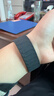 MSSM适用苹果手表表带apple watch S11/S10硅胶磁吸表带iwatch s9/8/se3/Ultra3/2回环运动表带 黑色 实拍图