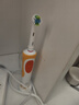 欧乐B电动牙刷成人送男士女士情侣实用生日礼物小圆头充电式旋转式入门牙刷D12 实用三八节礼赠 D12活力橙（到手刷头*1） 实拍图