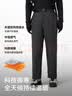 伯希和（Pelliot）[经典2.0]户外冲锋裤男防风长裤保暖三合一登山裤114302081黑XL 实拍图