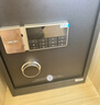得力保险柜家用型 密码保险箱办公财务专用小型文件柜全钢防盗入墙入柜床头保管柜 曜臻AE610高45cm 实拍图