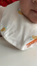 爱贝迪拉（AIBEDILA）婴儿口水巾3条纯棉印花围嘴宝宝360°旋转饭兜6层新生儿纱布 围兜 实拍图