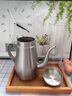 WCZ德国新款加厚食品级不锈钢油壶家用滤油壶厨房不挂油不漏油灌油瓶 【1400毫升|内置过滤网】(加壶嘴帽) 实拍图