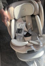 Heekin引领者儿童安全座椅汽车用0-12岁婴儿宝宝车载可坐躺智能通风加热 香槟金-基础版（无智能+单手旋转） 实拍图