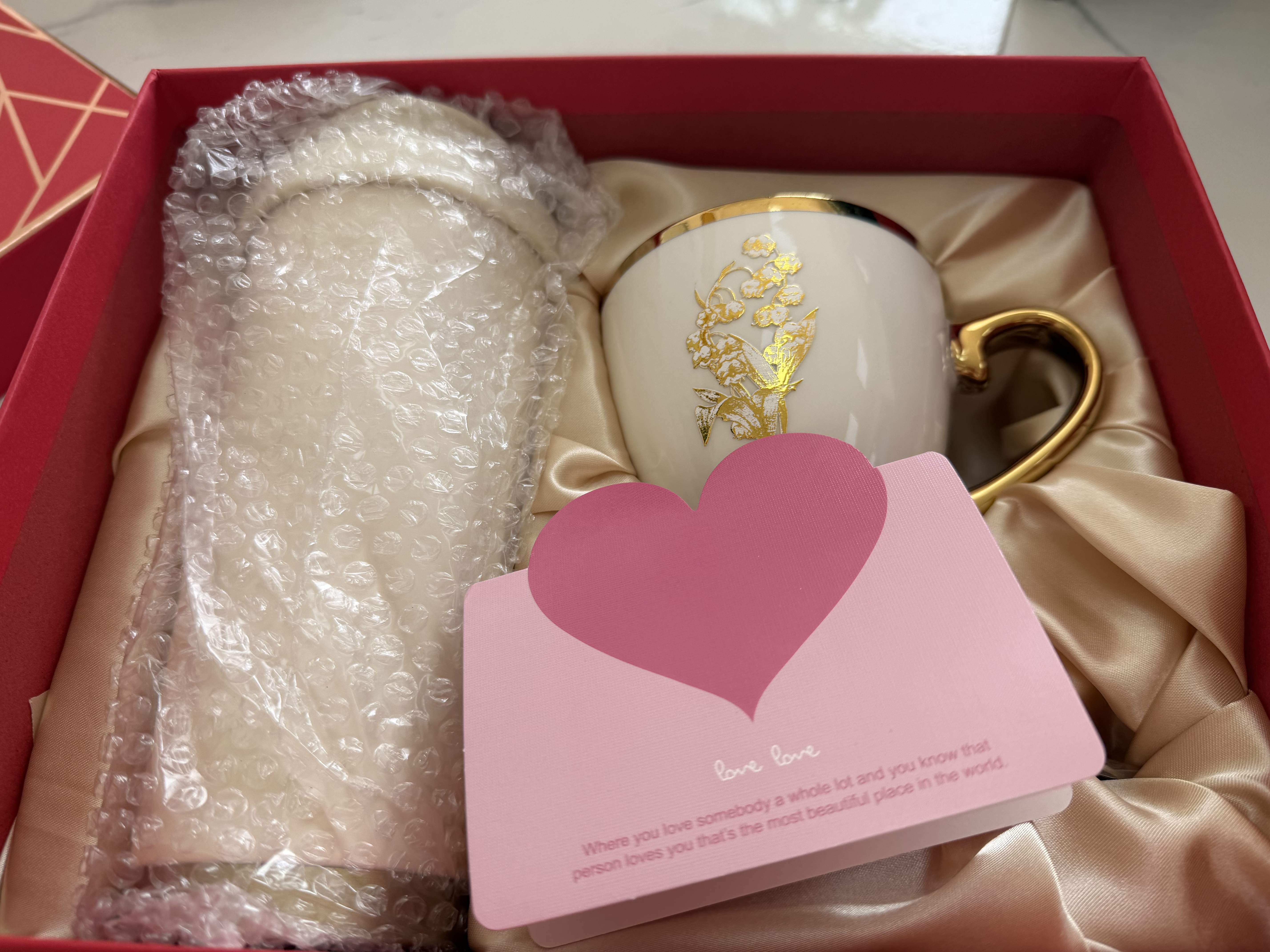茵礼保温杯女士水杯高颜值中秋节生日礼物送朋友女友老婆高档实用伴手 实拍图