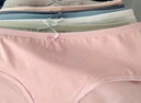 浪莎女士内裤女纯棉10A抑菌裆舒适透气中腰大码少女三角裤短裤头6条装 实拍图