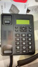 中诺电话机家用 固定电话座机 免提通话 一键拨号 来电显示 中性商务办公室家庭酒店老人前台 W099黑色 实拍图