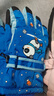 火炬人儿童手套防寒滑雪手套8岁到12岁保暖长绒卡通冬季手套3189 实拍图
