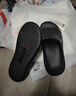 京东京造【3.5cm踩屎感】eva厚底拖鞋防臭休闲凉拖鞋 夜色黑 44-45 实拍图
