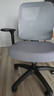 得力（deli）4900SP人体工学靠背电脑椅 舒适后仰办公椅 可升降舒棉坐垫 灰 实拍图