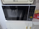 美的（Midea）微波炉家用小型20升转盘加热 智能菜单 一键解冻 杀菌电子除味 薄膜按键（M1-L213C） 实拍图