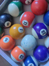 杜威克台球子黑八水晶斯诺克中式桌球母球训练套装5.72CM 实拍图