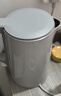 美的（Midea）电热水壶家用烧水壶泡茶0涂层食品级304不锈钢自动断电双层防烫全钢无缝1.5L大容量 MK-HJ1566 实拍图